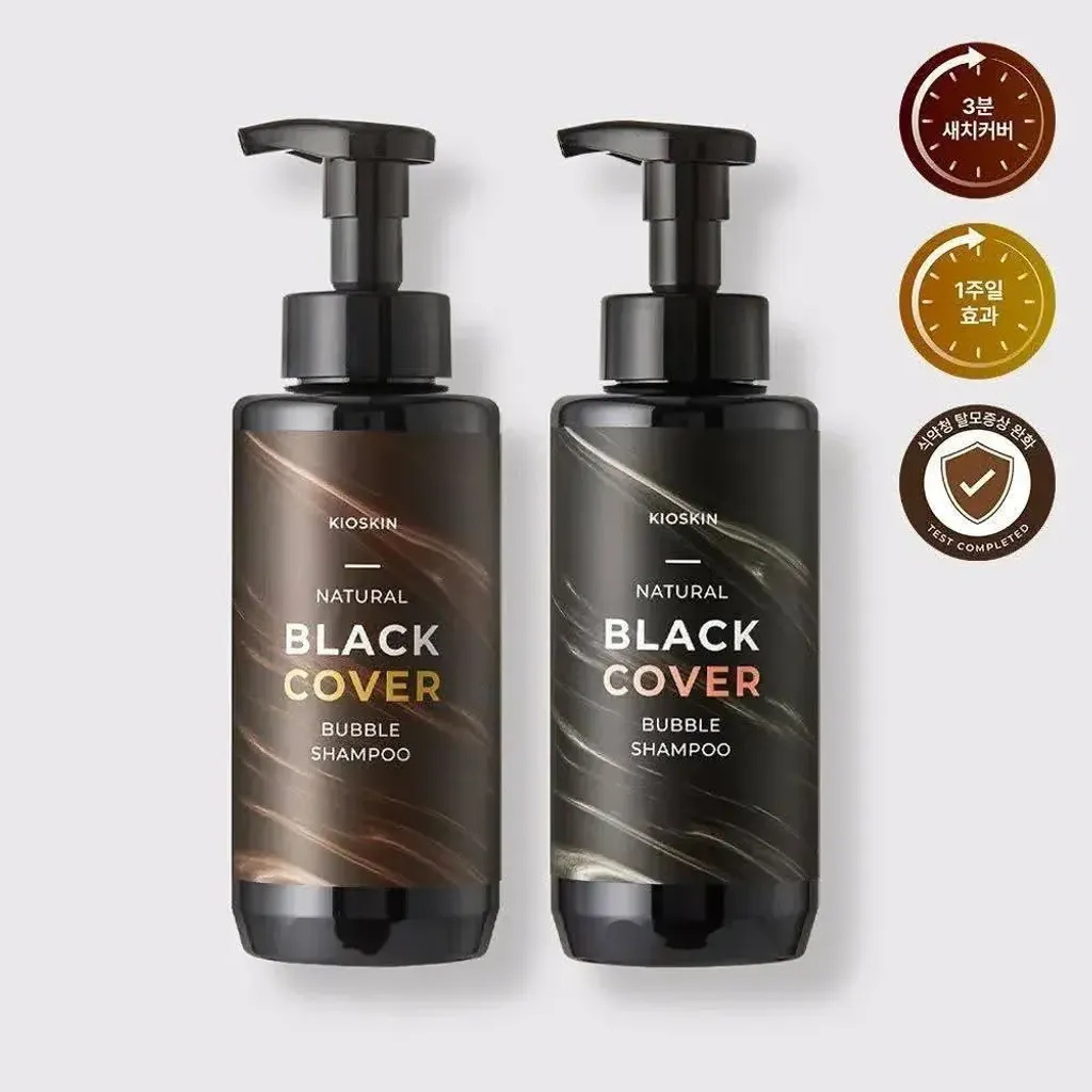 JuzBeauty_JuzBeautyMalaysia_JuzPretty_Authentic_Kbeauty_Malaysia_Skin_Care_Cosmetics_K-beauty_Health_Care_korean_streetwear_KIOSKIN Black Cover Bubble Shampoo 自然祛白乌发泡沫洗发水 7