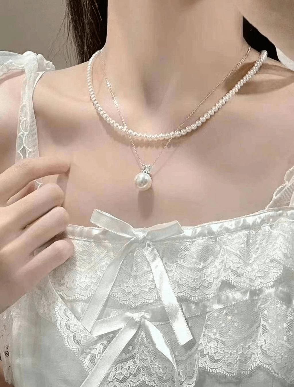 JuzBeauty-JuzBeautyMalaysia-JuzPretty-Authentic-Kbeauty-Malaysia-Skin-Care-Cosmetics-Jbeauty-Health-Care-korean-streetwear-HAESOOL Pearl Necklace 施华洛世奇珍珠项链7