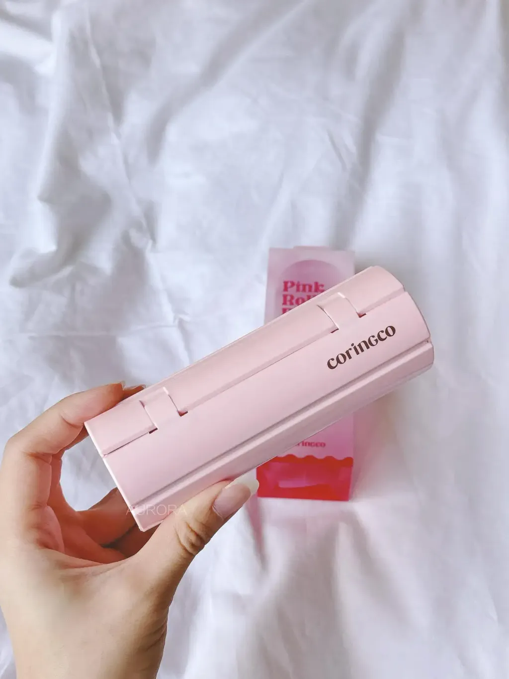 JuzBeauty_JuzBeautyMalaysia_JuzPretty_Authentic_Kbeauty_Malaysia_Skin_Care_Cosmetics_K-beauty_Health_Care_korean_streetwear_CORINGCO Pink Roll Makeup Brush Set 粉色卷轴刷具套组7