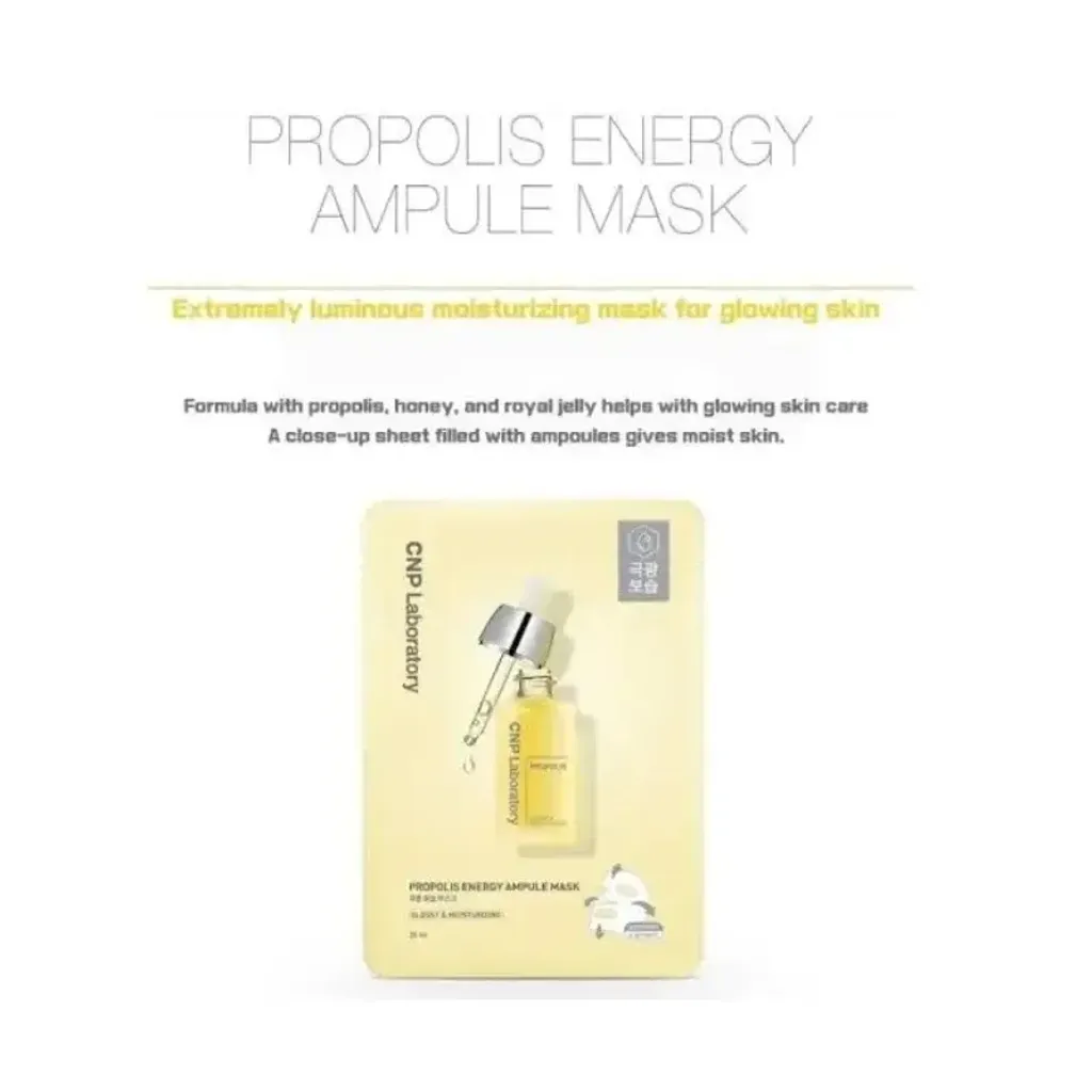 JuzBeauty_JuzBeautyMalaysia_JuzPretty_Authentic_Kbeauty_Malaysia_Skin_Care_Cosmetics_K-beauty_Health_Care_korean_streetwear_CNP Laboratory Propolis Energy Ampule Mask 蜂胶能量安瓶面膜9