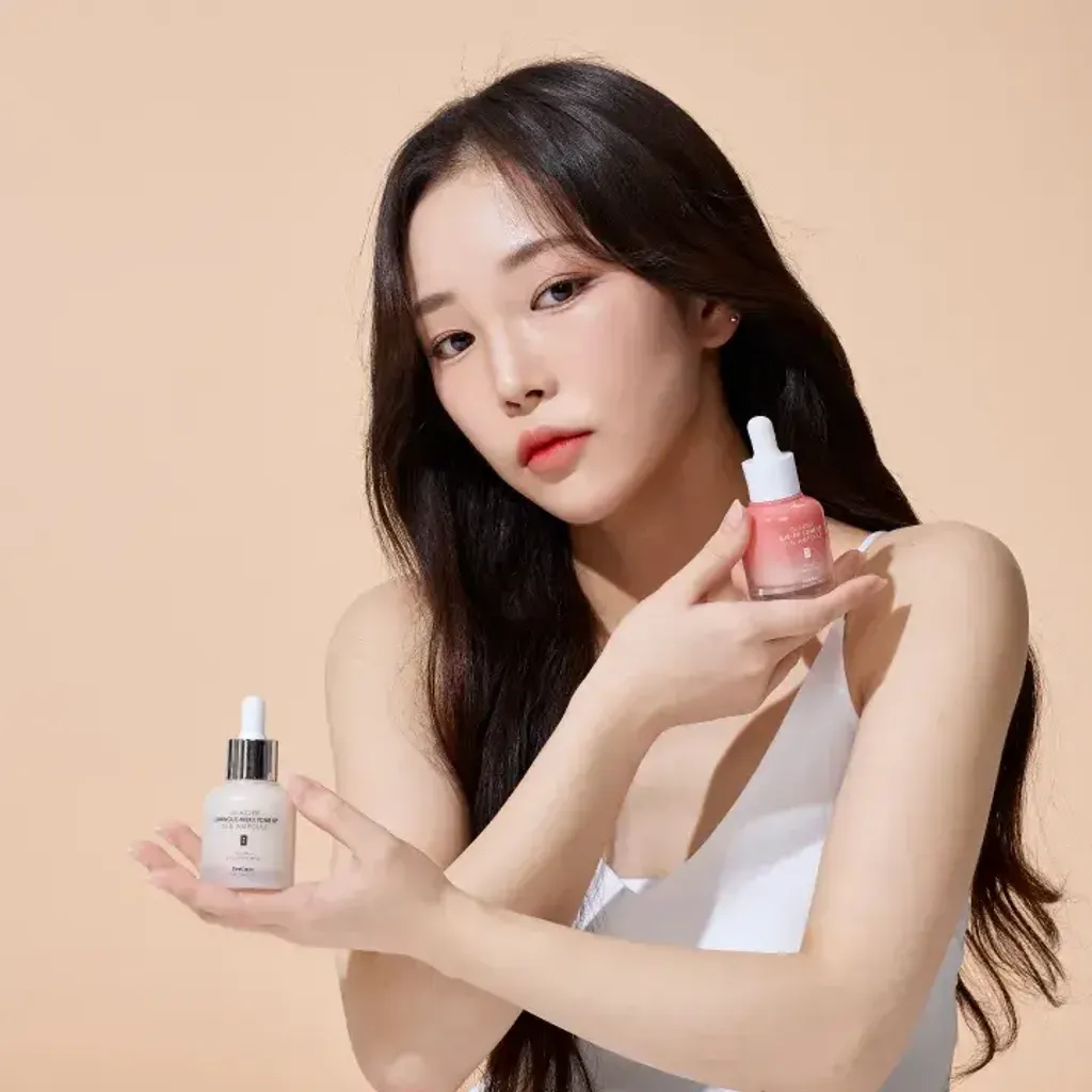 JuzBeauty_JuzBeautyMalaysia_JuzPretty_Authentic_Kbeauty_Malaysia_Skin_Care_Cosmetics_K-beauty_Health_Care_korean_streetwear_feelxo Glacier Luminous Milky Tone Up Sun Ampoule 妆前提亮防晒安瓶精华 2