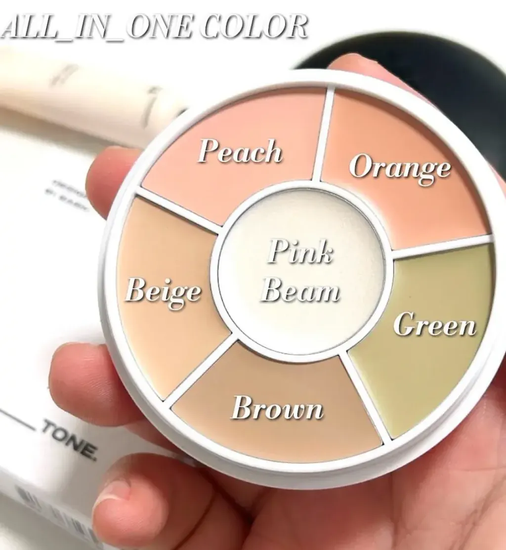 JuzBeauty_JuzBeautyMalaysia_JuzPretty_Authentic_Kbeauty_Malaysia_Skin_Care_Cosmetics_K-beauty_Health_Care_korean_streetwear_ABOUT TONE Designing Multi Palette 01 Basic 全能六色修容遮瑕盘8