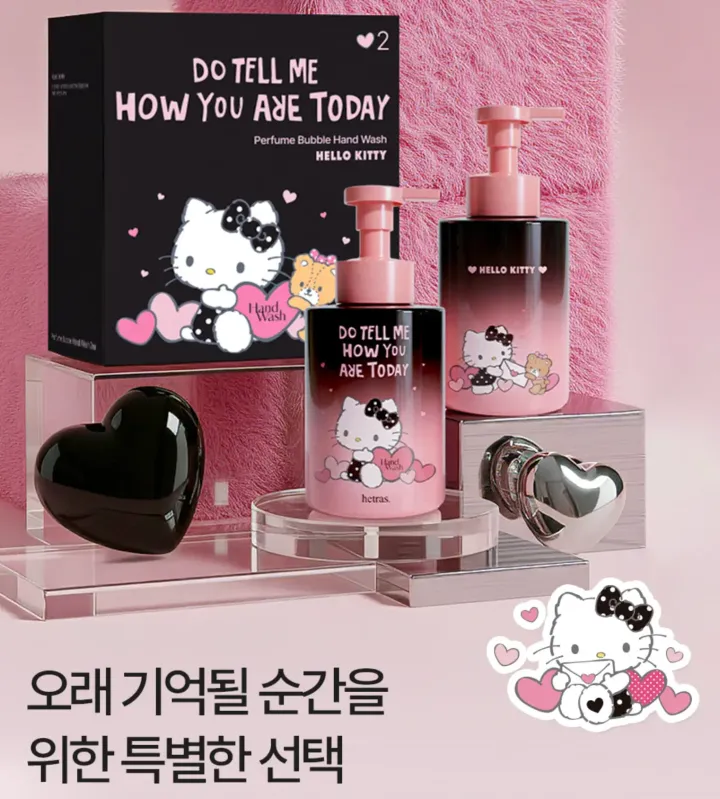 JuzBeauty_JuzBeautyMalaysia_JuzPretty_Authentic_Kbeauty_Malaysia_Skin_Care_Cosmetics_K-beauty_Health_Care_korean_streetwear_hetras. x HELLO KITTY Perfume Hand Wash 香氛洗手液2