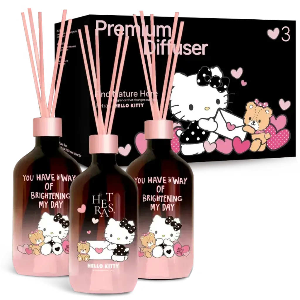 JuzBeauty_JuzBeautyMalaysia_JuzPretty_Authentic_Kbeauty_Malaysia_Skin_Care_Cosmetics_K-beauty_Health_Care_korean_streetwear_hetras x HELLO KITTY Premium Diffuser 室内扩香瓶1
