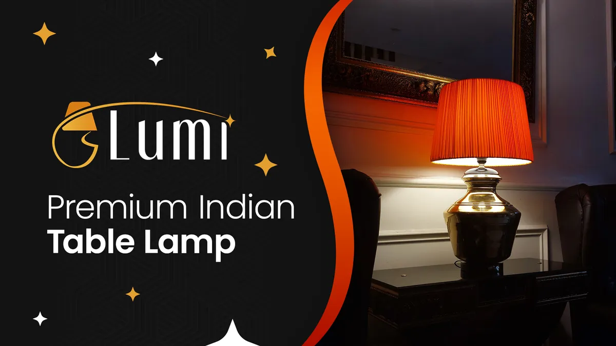 LUMI | Premium Indian Table Lamp