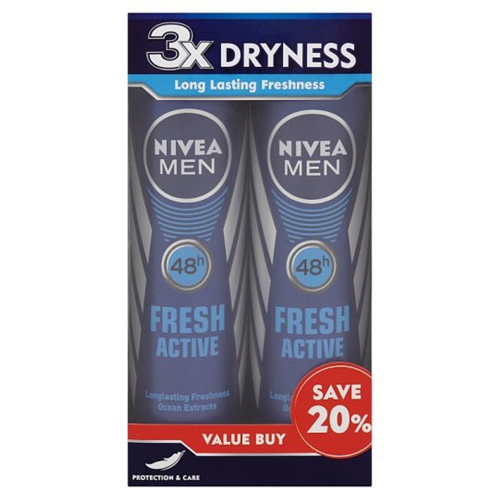 Nivea-Men-48hr-Fresh-Active-Anti-Perspirant-Deodorant-2-x-150ml