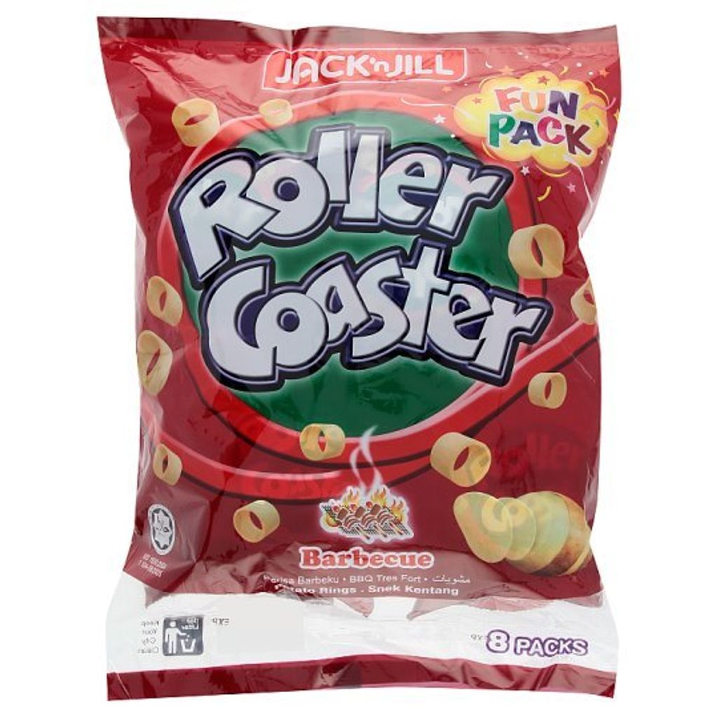Jack-n-Jill-Roller-Coaster-Barbecue-Potato-Rings-8-Packs-Free-18g-Tomato-Flavour