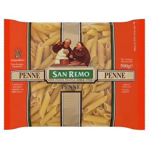 San-Remo-Penne-Rigate-No-18-Pasta-500g