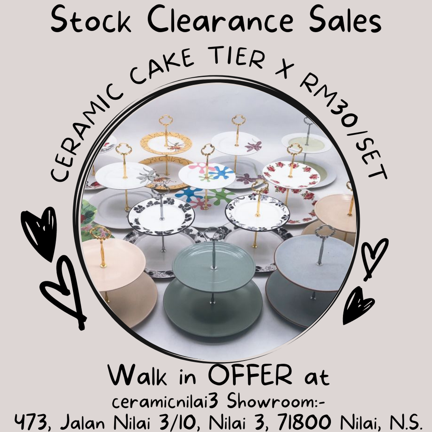 Ceramics Nilai 3 Tableware The Most Affordable Price at Malaysia