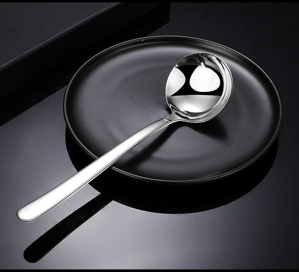 ceramicnilai3 Stainless Steel 304 Small Soup Ladle Ceramics Nilai 3