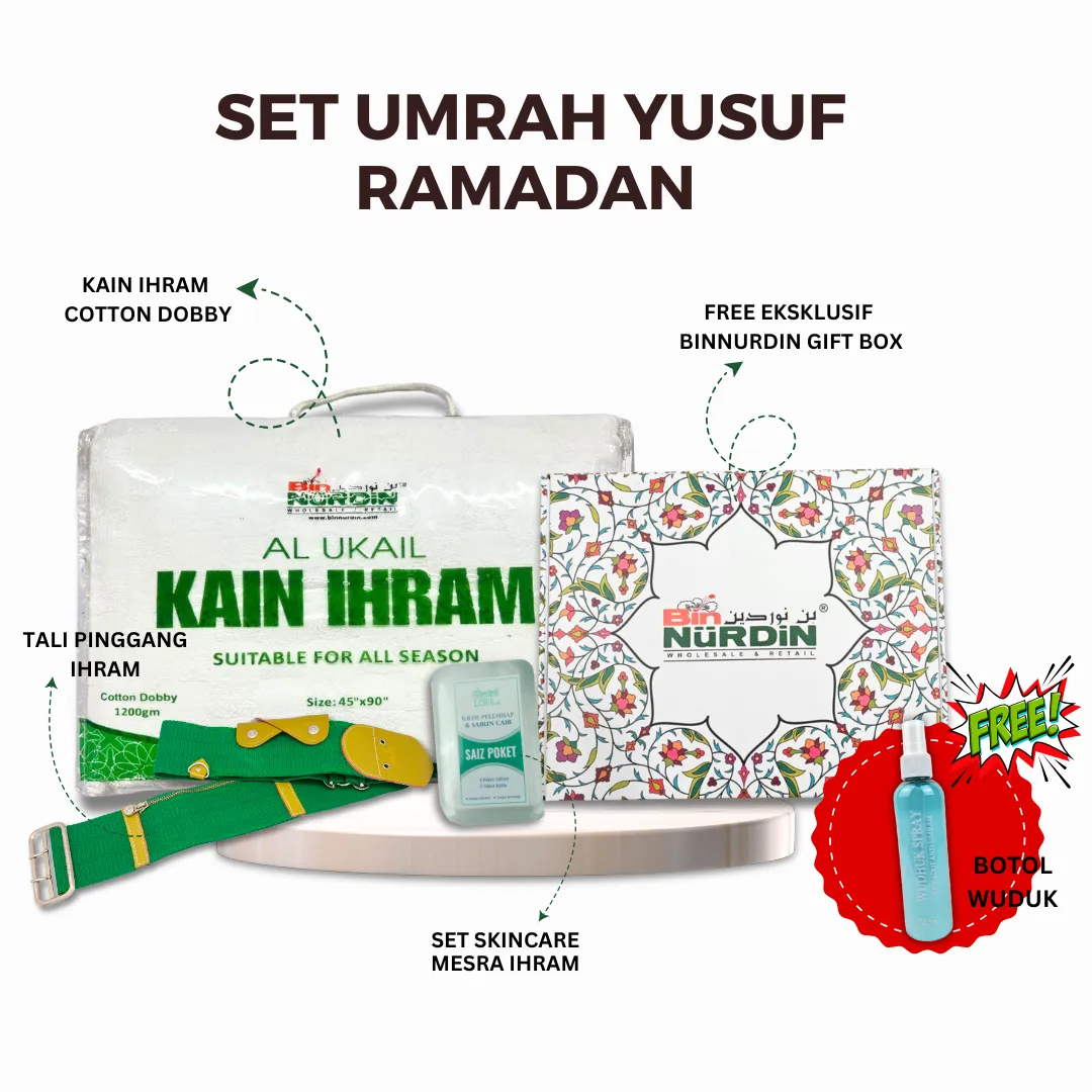 BinNurdin Butik Kelengkapan Haji dan Umrah | UMRAH SET COLLECTION - 