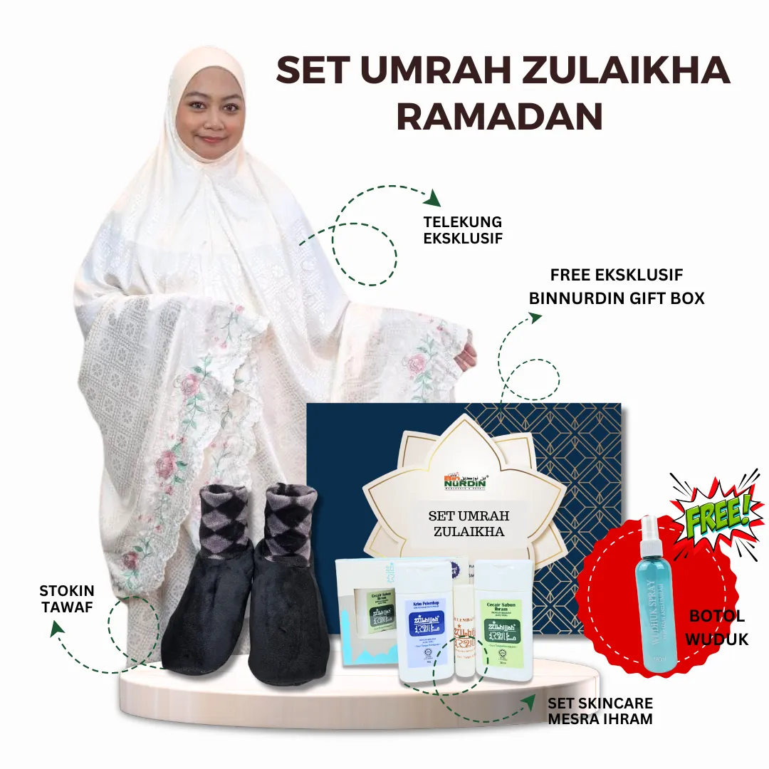 BinNurdin Butik Kelengkapan Haji dan Umrah | UMRAH SET COLLECTION - 
