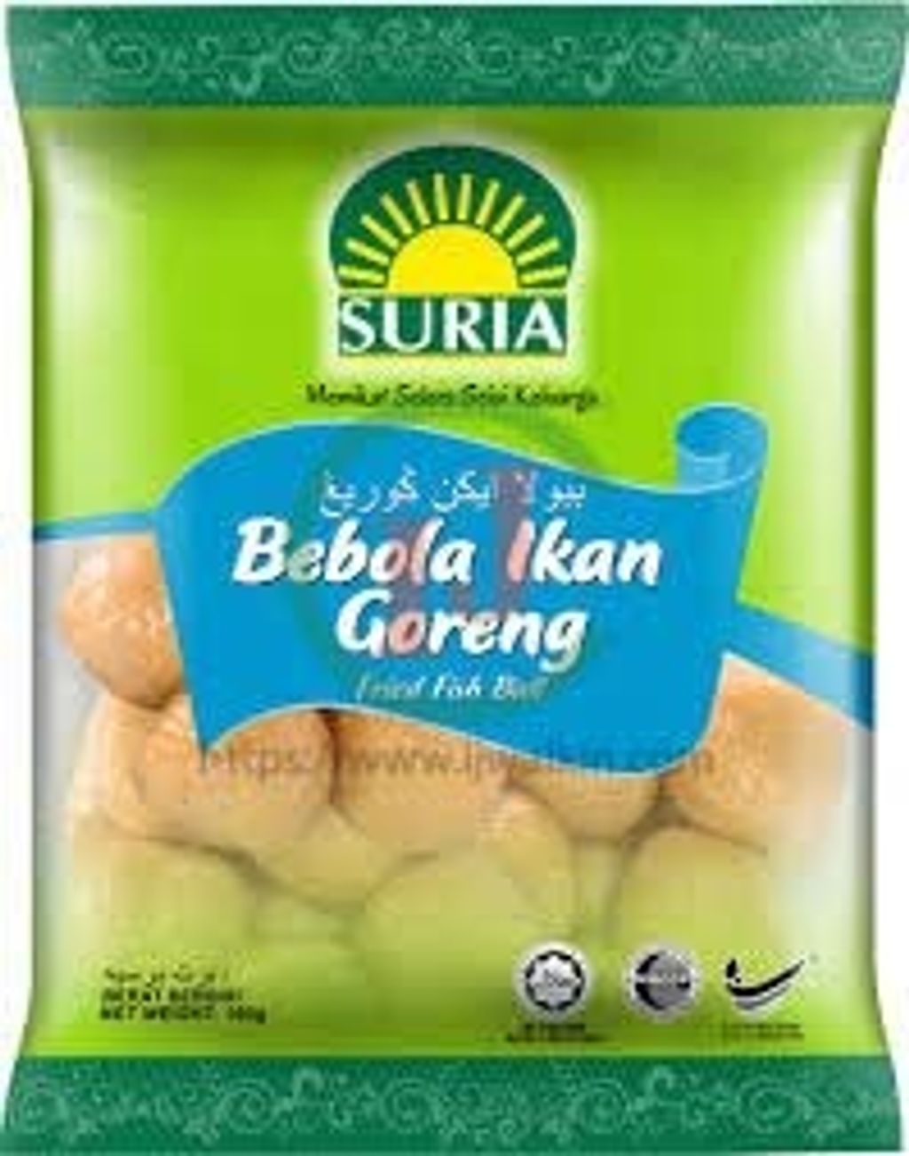 Suria Fried Fish Ball 1kg Ij Walk In Trading