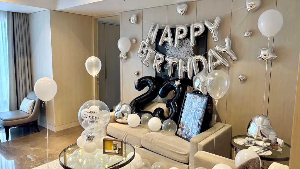 生日氣球佈置 台中