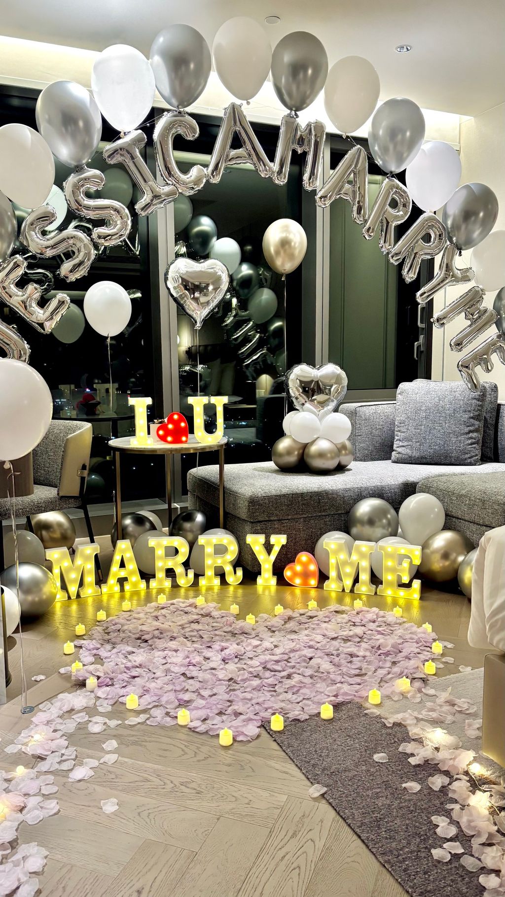 台中氣球求婚佈置