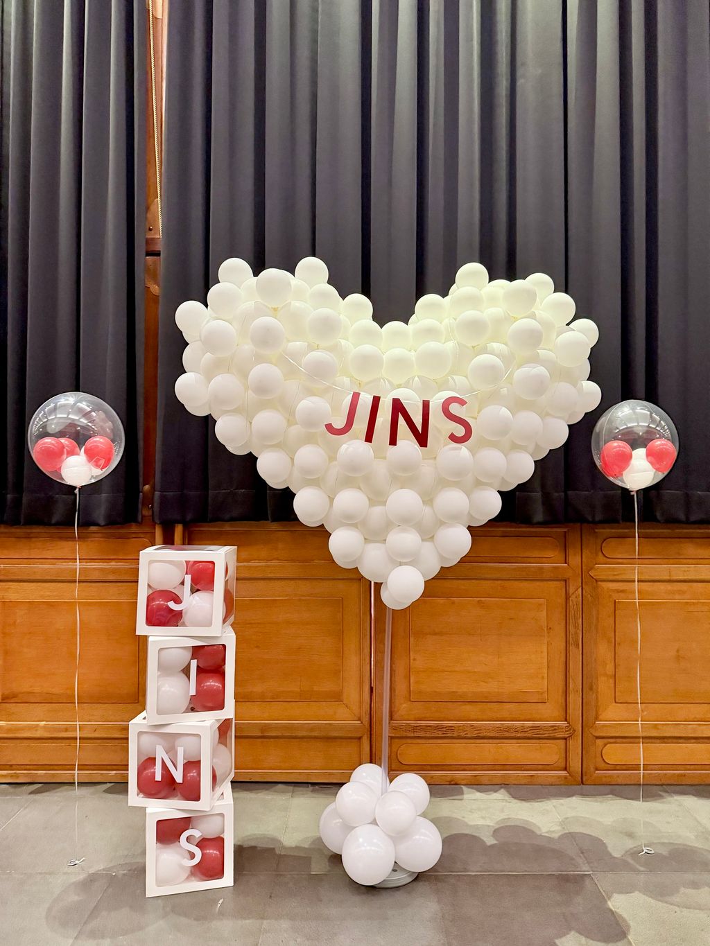 台中氣球 立體大愛心