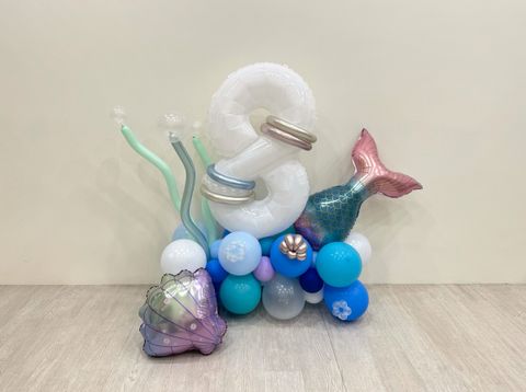 生日歲數氣球座