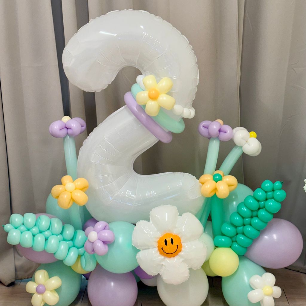 兒童生日派對氣球場地裝飾