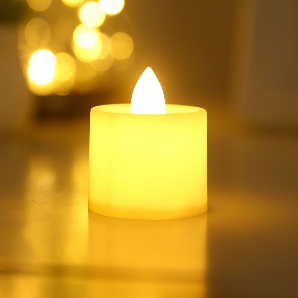 白殼暖燈LED電子蠟燭儀式求婚驚喜 台中派對用品店