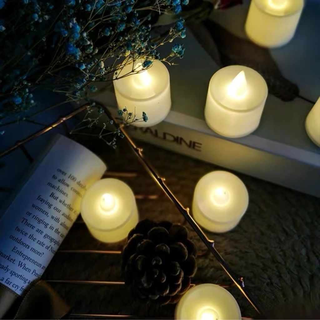 LED電子蠟燭擺設浪漫驚喜道具 台中求婚佈置