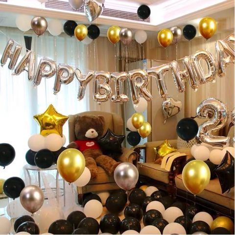 生日氣球 birthday balloons