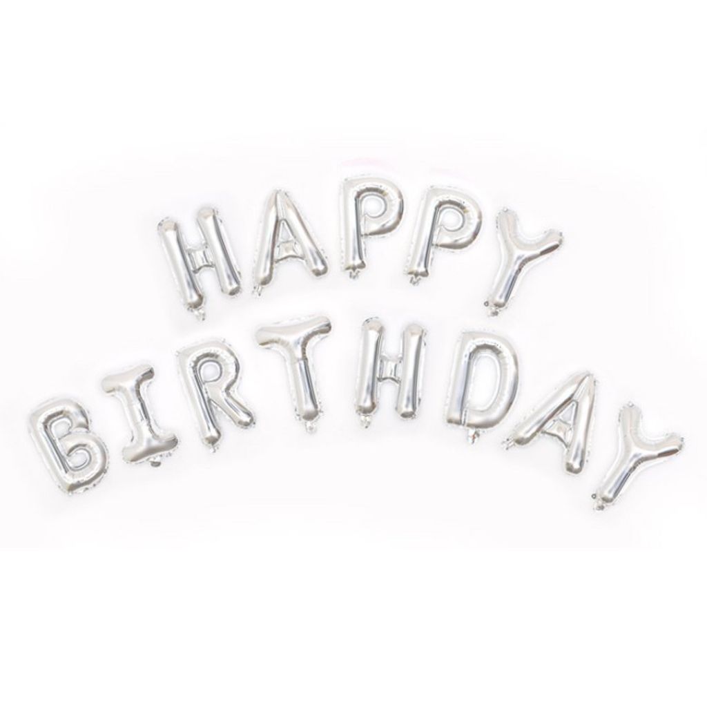 生日派對佈置裝飾生日字母氣球 台北