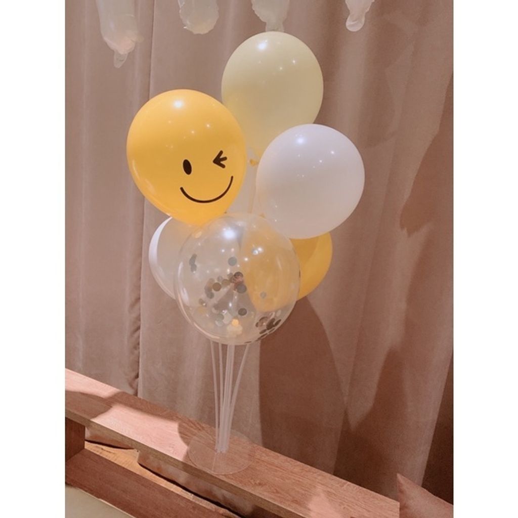 台北笑臉氣球生日派對裝飾道具