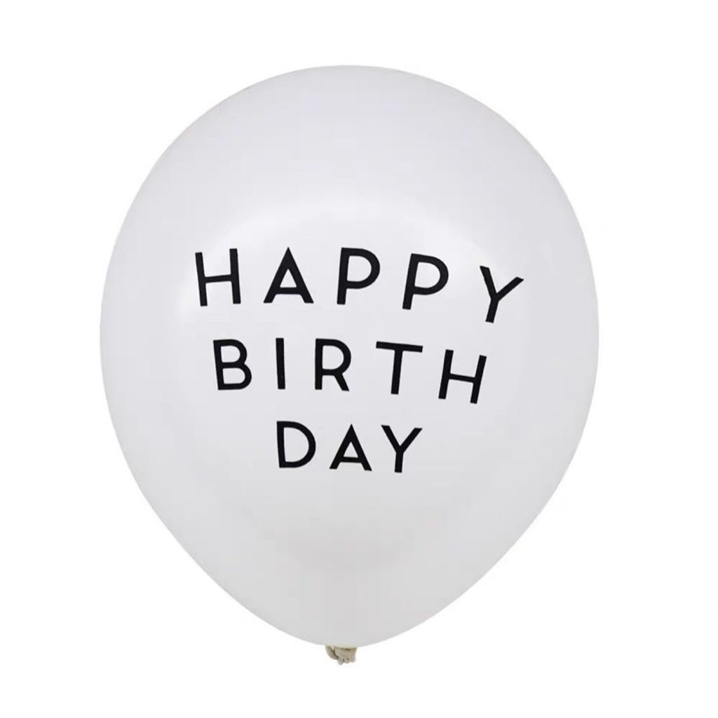 慶生氣球氣氛佈置 happy birthday 氣球派對
