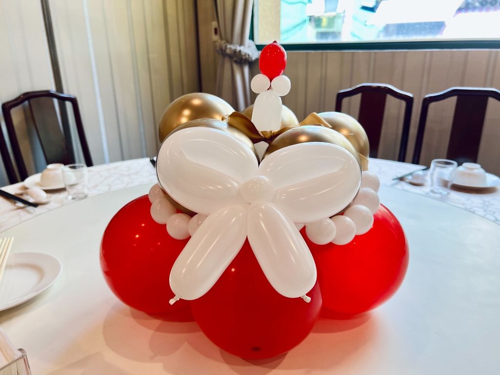 台中生日蛋糕氣球帽