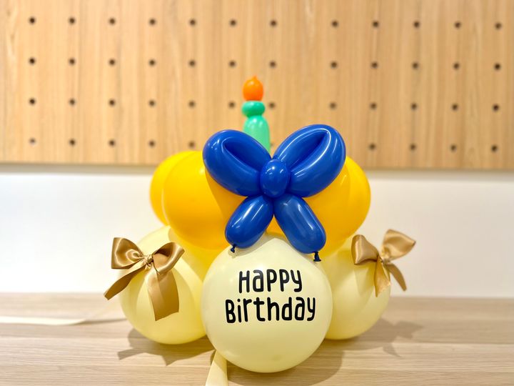 台北生日派對氣球佈置生日帽
