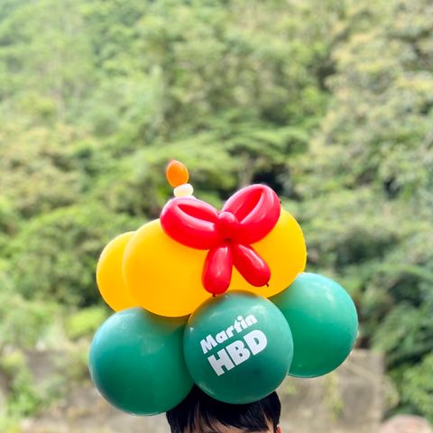 台北專業客製化氣球服務生日氣球帽