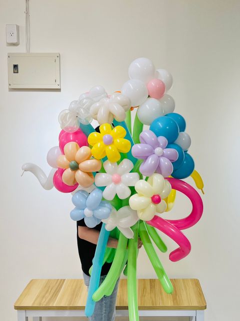 台北 客製化 爆紅 手工氣球花 束