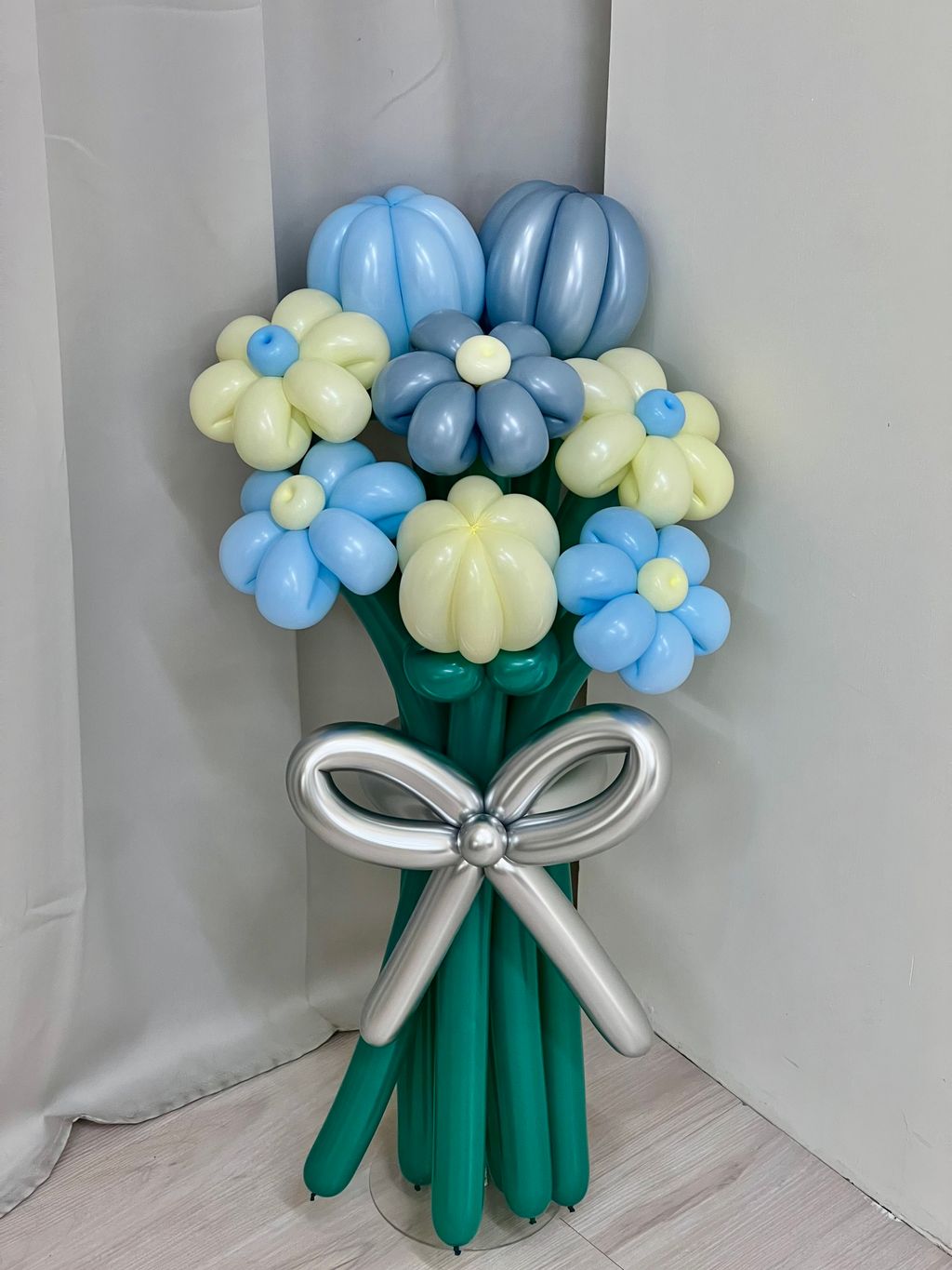 台北 客製化 韓風手折氣球花 束