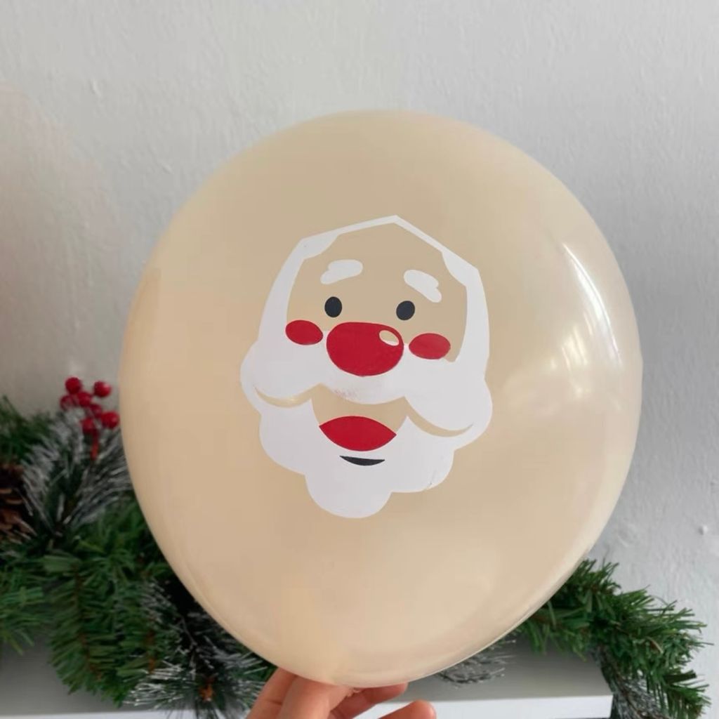 聖誕氣球佈置聖誕老人造型氣球
