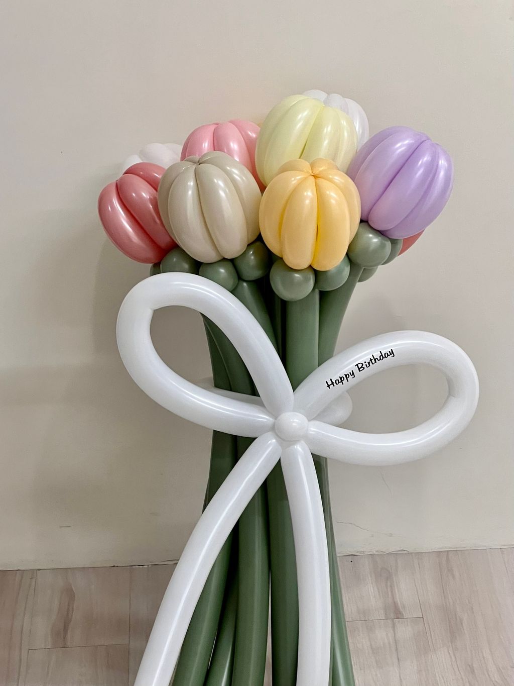 台北 莫蘭迪色系 氣球花束 訂購