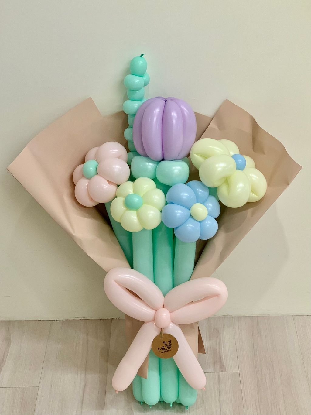 台北 韓式網美風 客製化 氣球花束