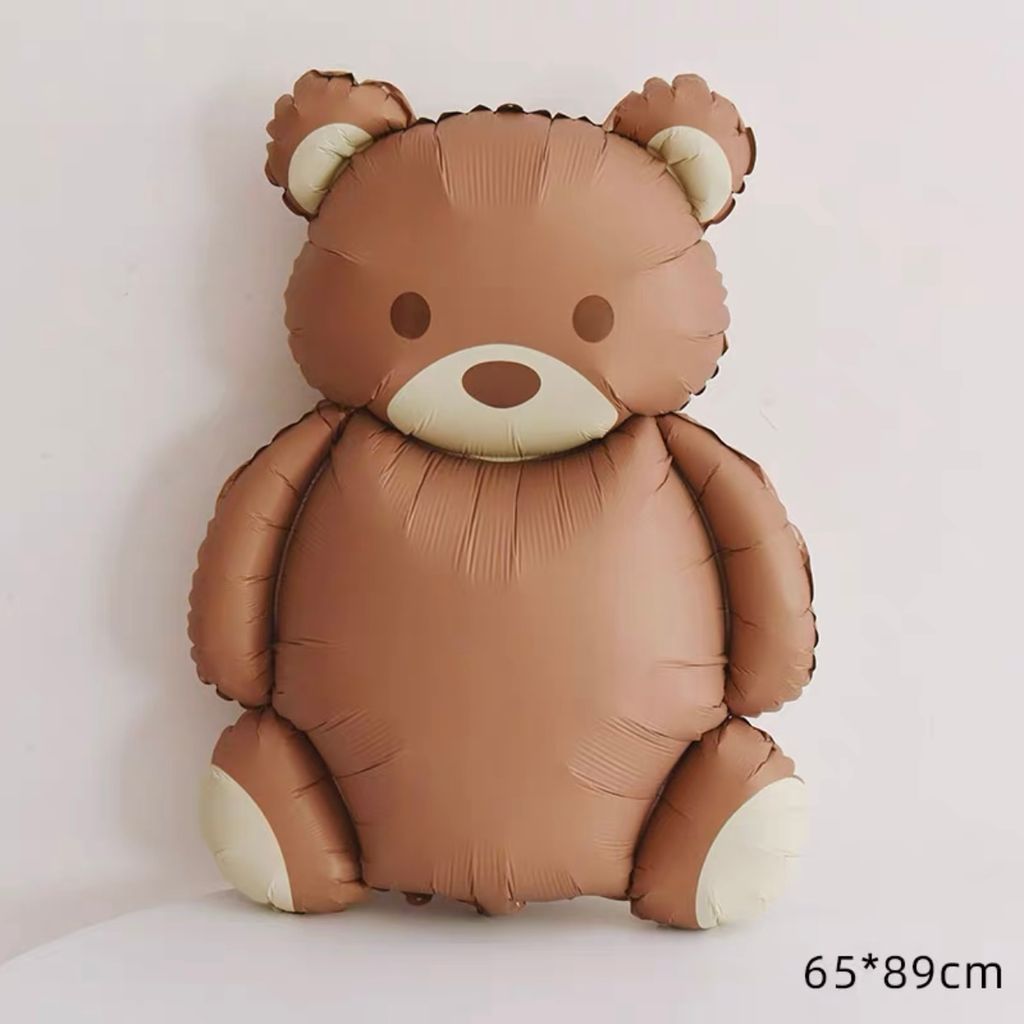 寶寶週歲兒童生日熊熊動物造型氣球