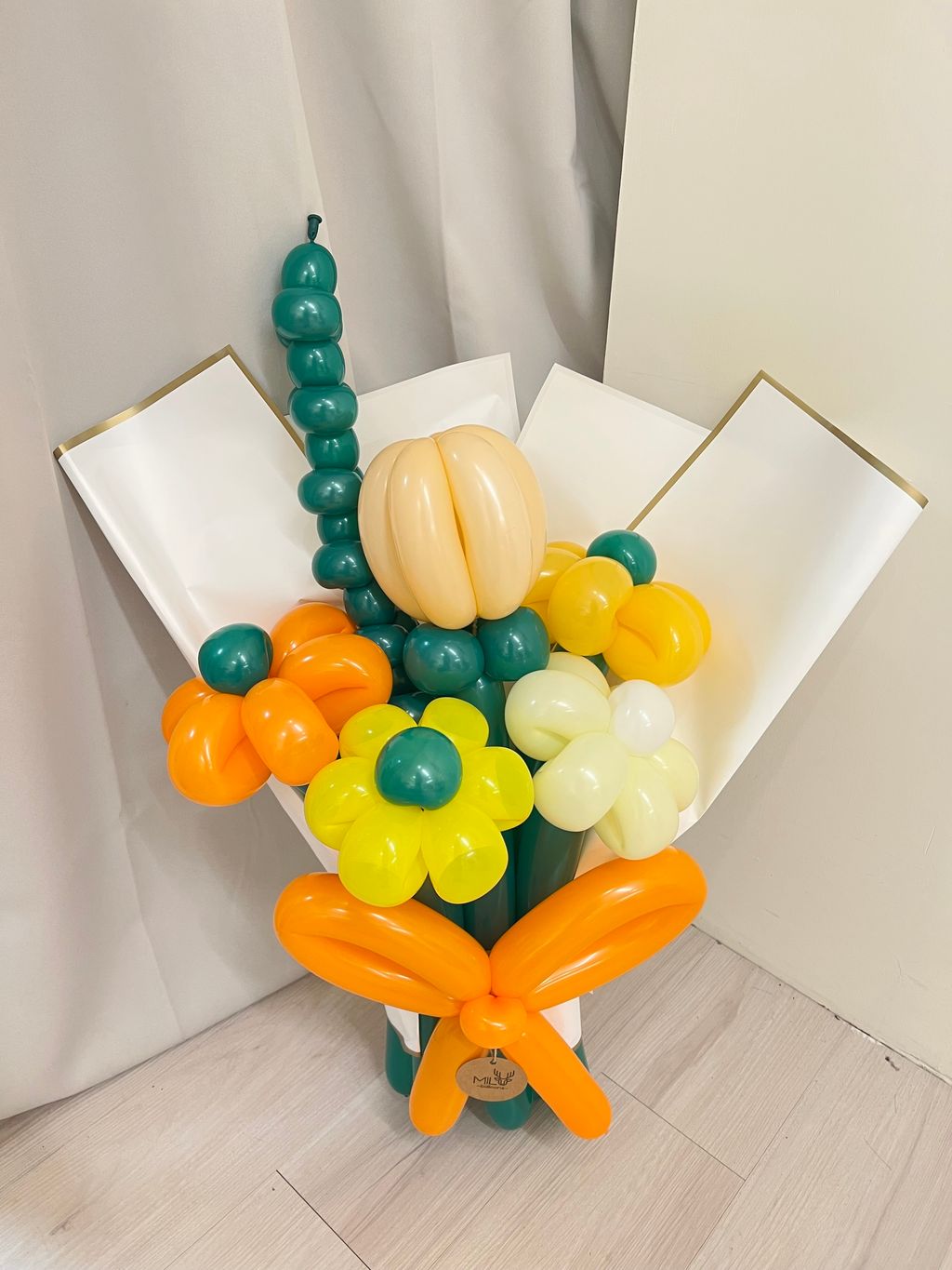 台中 送禮首選 手作氣球 造型鮮花束