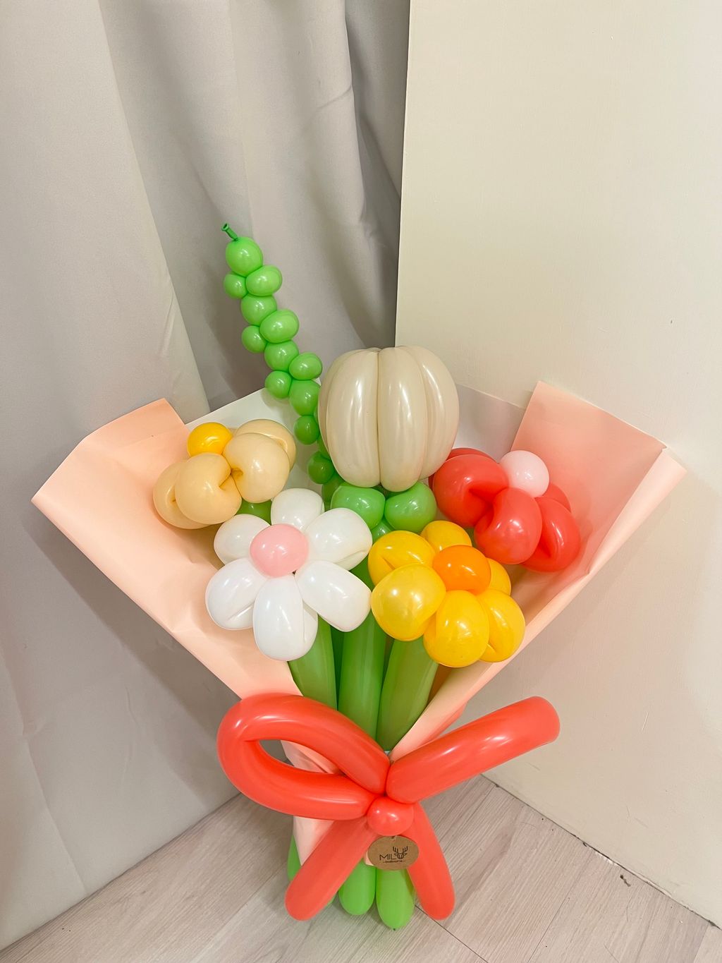 台中 生日禮物 推薦 氣球鮮花束