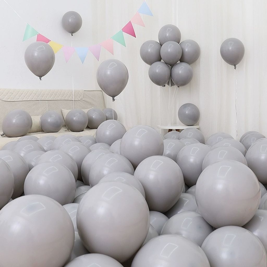 台北生日氣球 莫蘭迪色系氣球