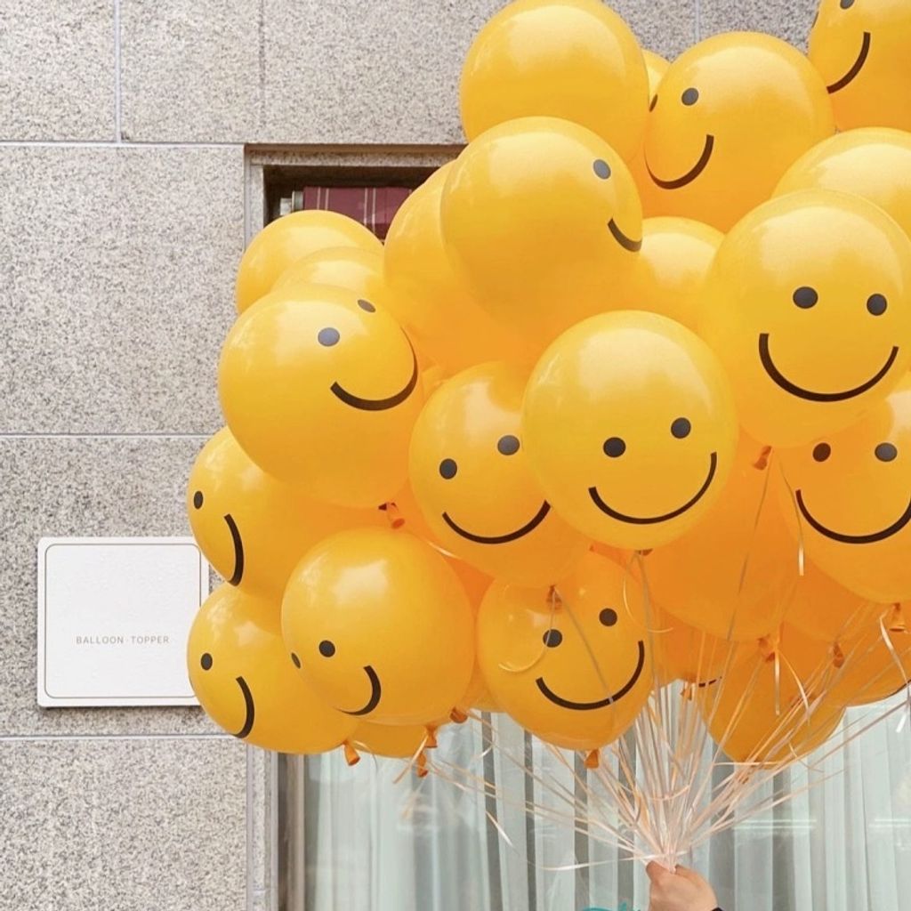 台北 氦氣空飄 笑臉氣球