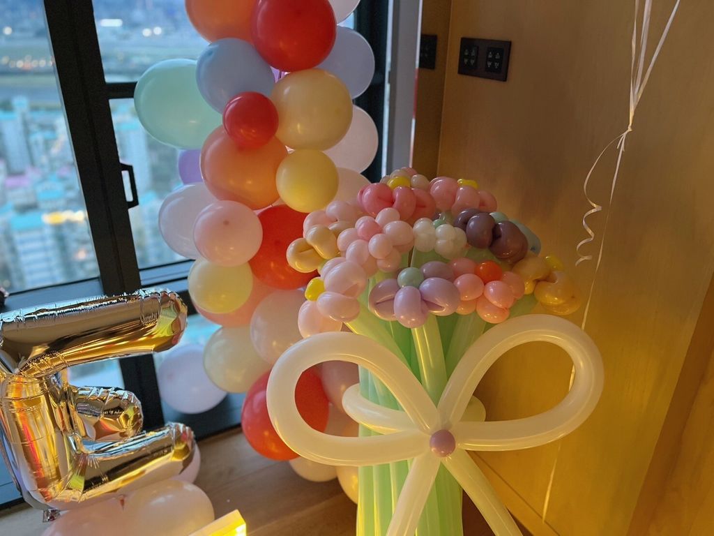 求婚花束 氣球