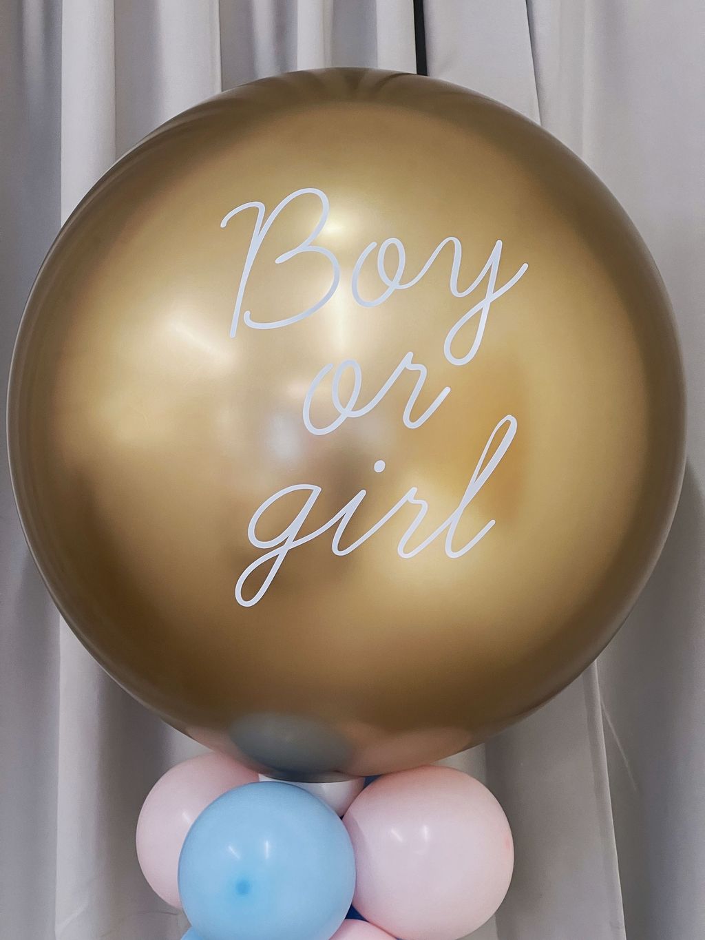性別氣球 製作
