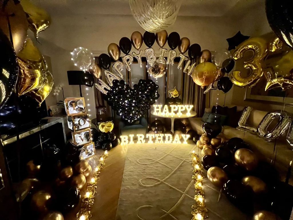生日派對 氣球佈置