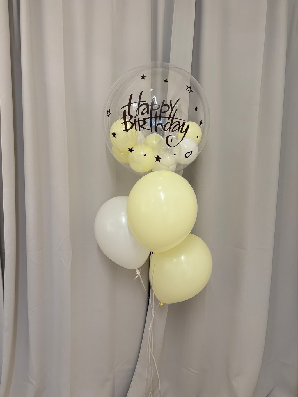 生日禮物空飄氣球串