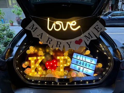 台中 後車箱求婚