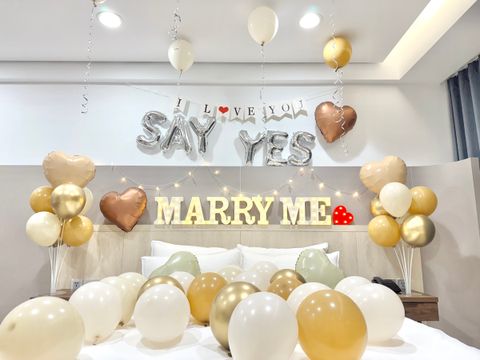 求婚佈置氣球