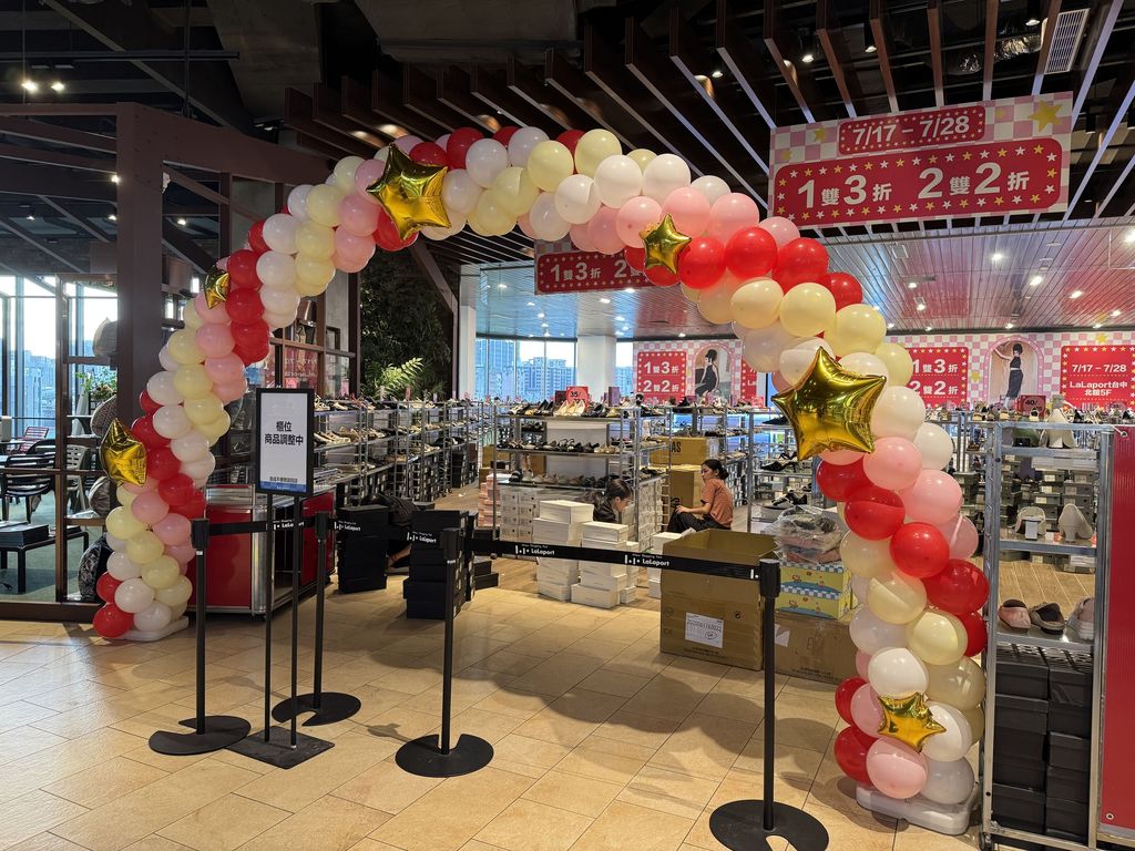 台中 開幕活動會場氣球拱門