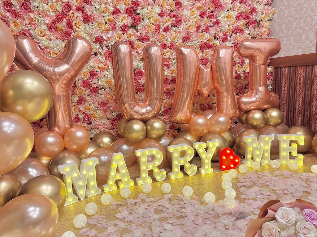 台中求婚氣球佈置