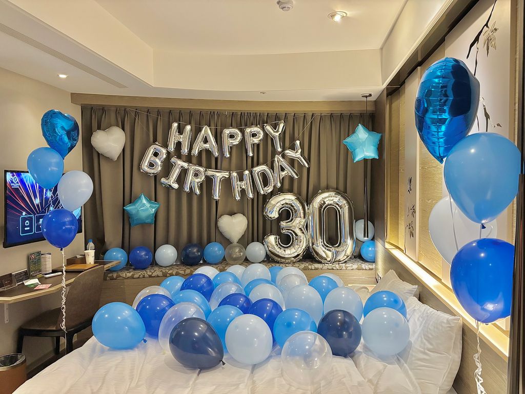 台中生日氣球佈置套組